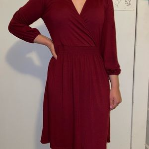 Old Navy Red dress, size S, BARELY WORN!